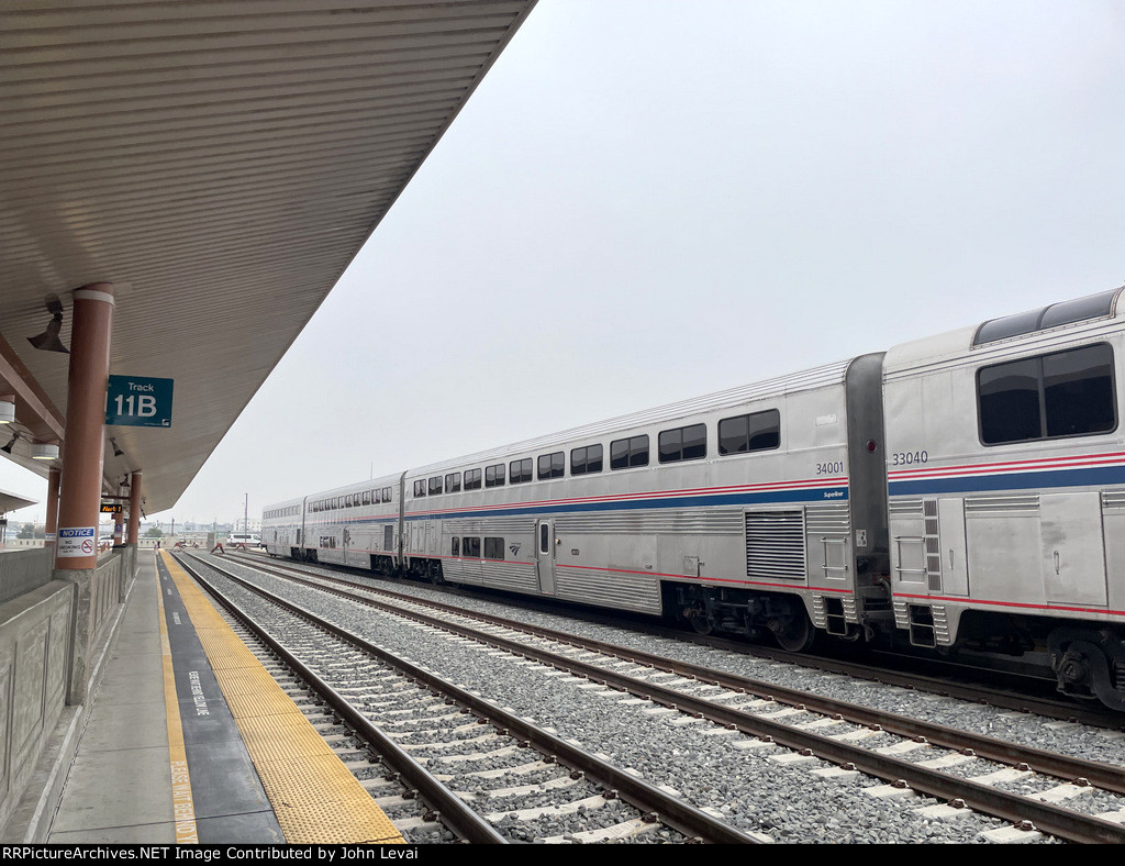 Superliner Coaches on Amtrak Train # 14